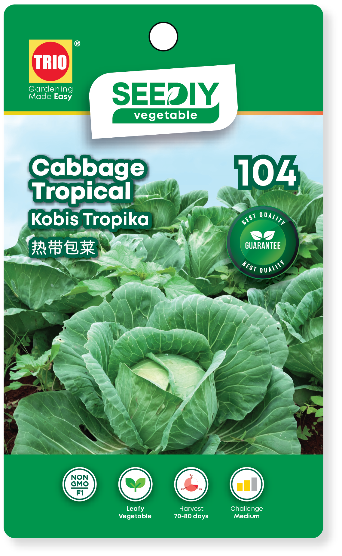 104. Cabbage Tropical