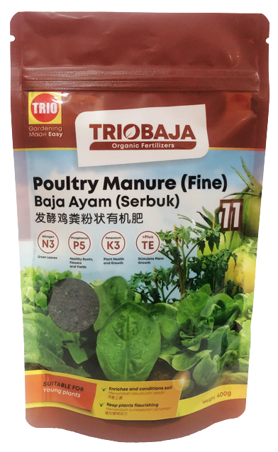 Triobaja_Poultry_Manure_Fine_400g_Front-removebg-preview