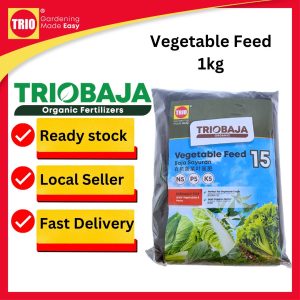 TRIOBaja Vegetable Feed Organic Fertilizer/ TRIOBaja Organik Sayuran/ 有机蔬菜叶面肥 - 1kg