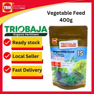 TRIOBaja Vegetable Feed Organic Fertilizer/ TRIOBaja Organik Sayuran/ 有机蔬菜叶面肥 - 400g
